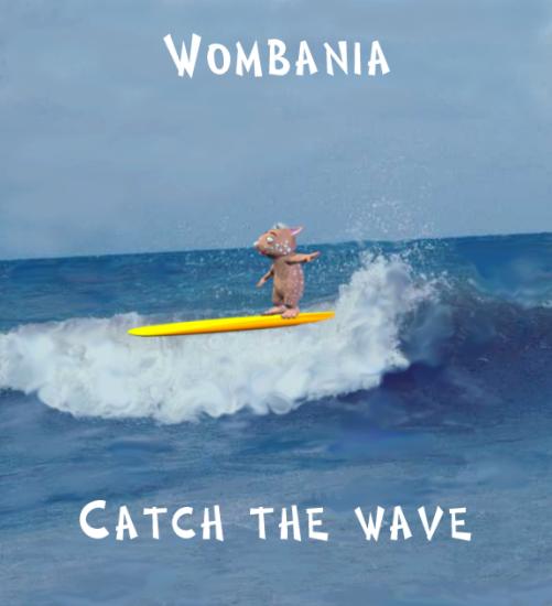 Surfing Wombie: Catch the Wave Poster