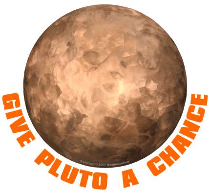 Give Pluto A Chance Logo
