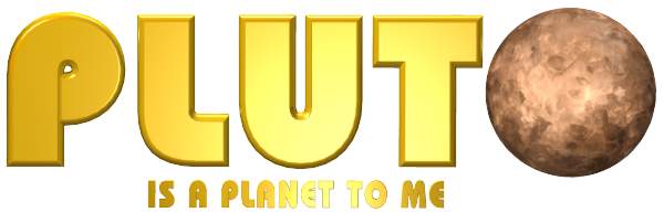 Pluto Is A Planet to Me Logo