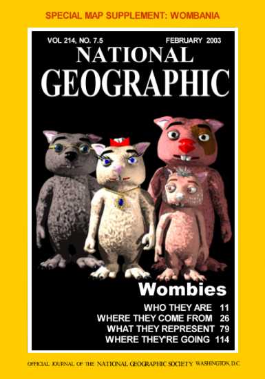 National Geographic Cover Wombies