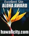 Aloha Award Excellent Site