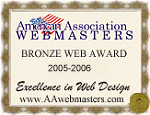 American Association of Webmasters Award