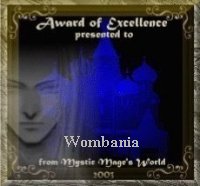Mystic Mage Award of Excellence