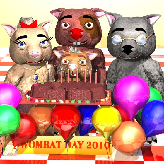 Wombat Day 2010 Celebrations