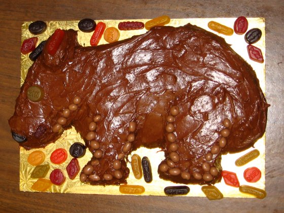 Wombat Day Cake 2009